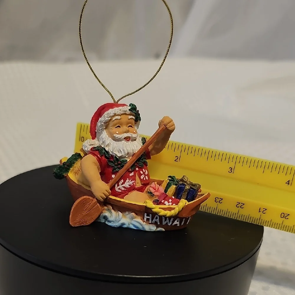 Santa Claus Holiday Ornament And Figurine Set - Multicolor